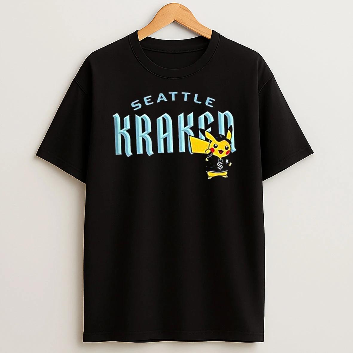 Seattle Kraken Pokemon 30th Anniversary 2026 T Shirt