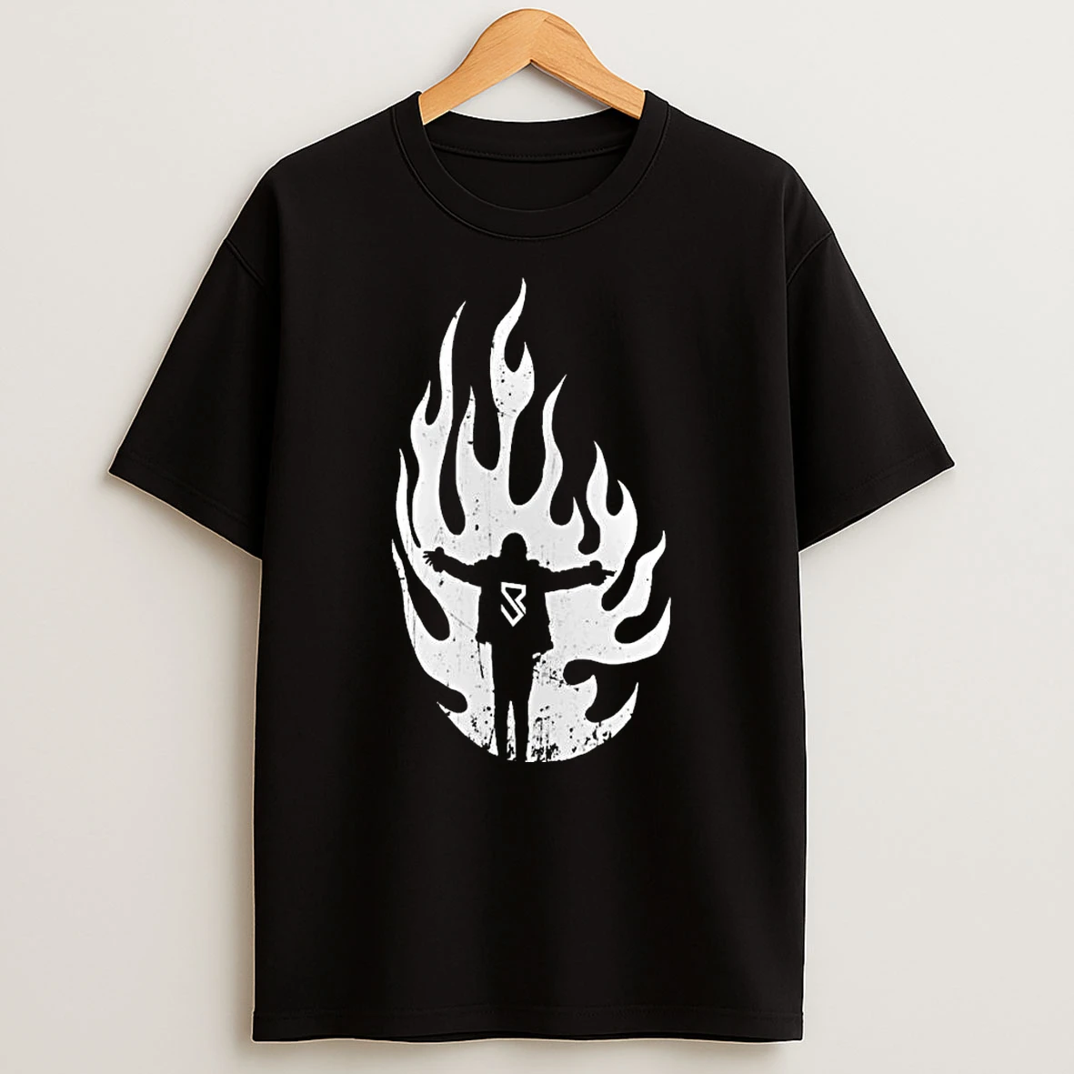Seth Rollins Flames T Shirt