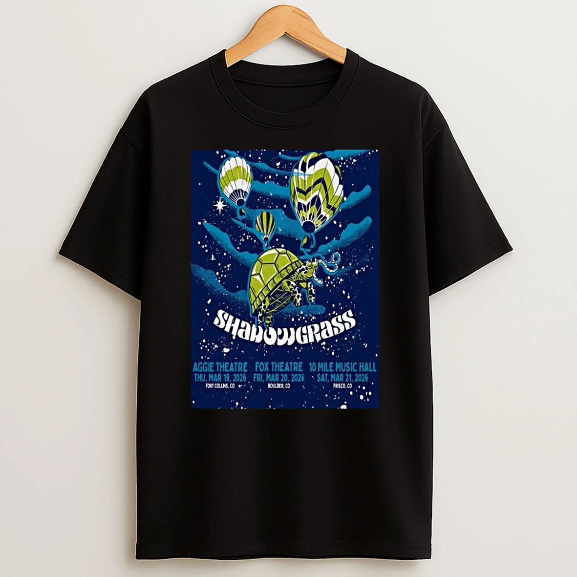 Shadowgrass Colorado 2026 Tour T Shirt