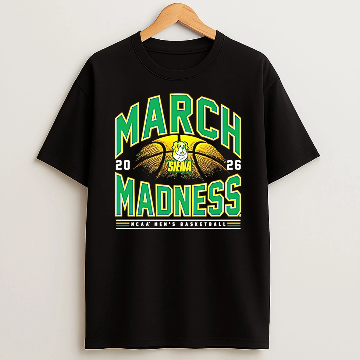Siena Mens Basketball Ncaa March Madness 2026 Logo T Shirt