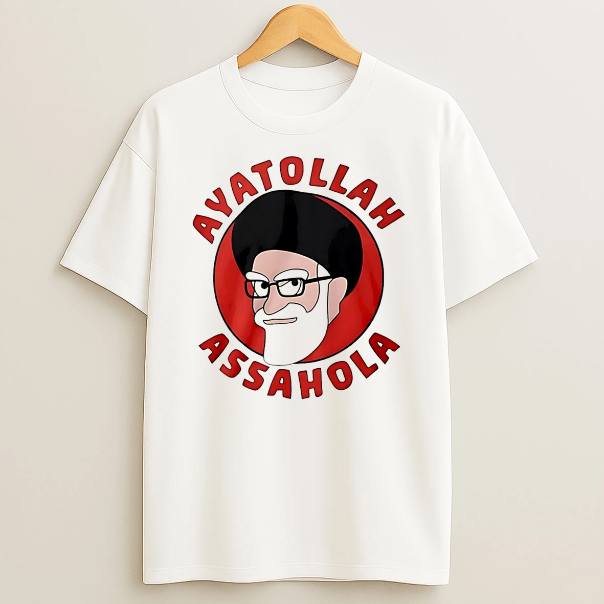 Simpsons Ayatollah Assahola Caricature T Shirt