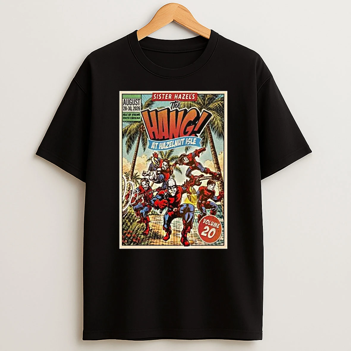 Sister Hazel August 28 30 2026 In Isle Of Palms Sc Tour T Shirt
