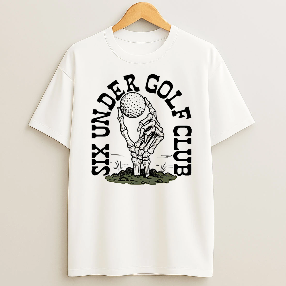 Six Under Golf Club T Shirt