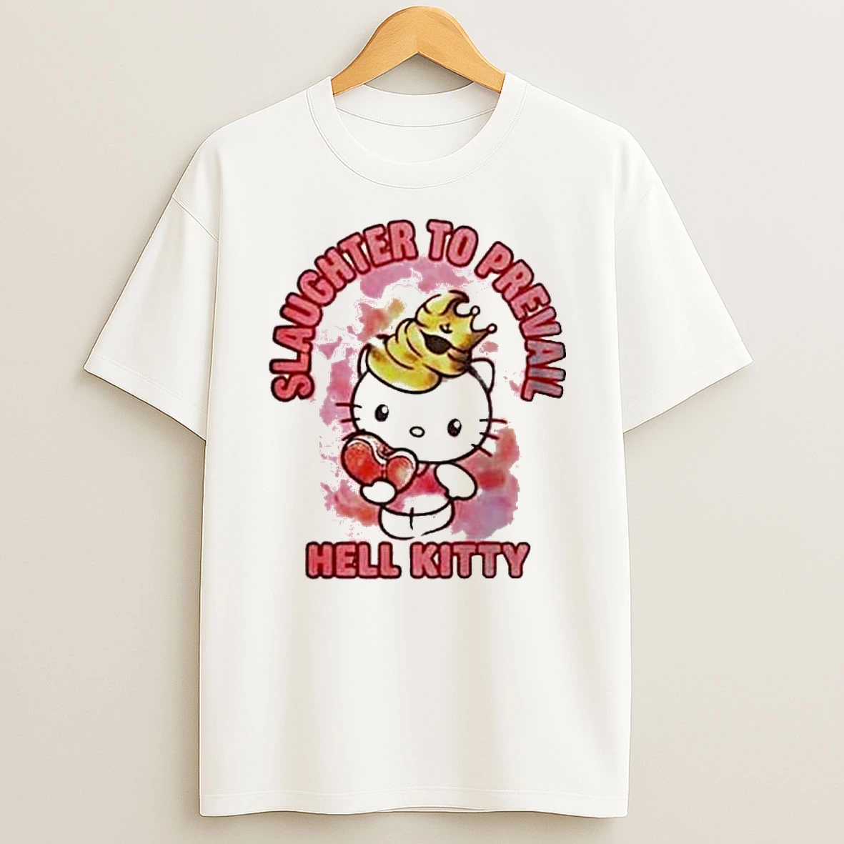 Slaughter To Prevail X Whitechapel X Attila Merch Hello Kitty North America Spring Tour 2026 T Shirt