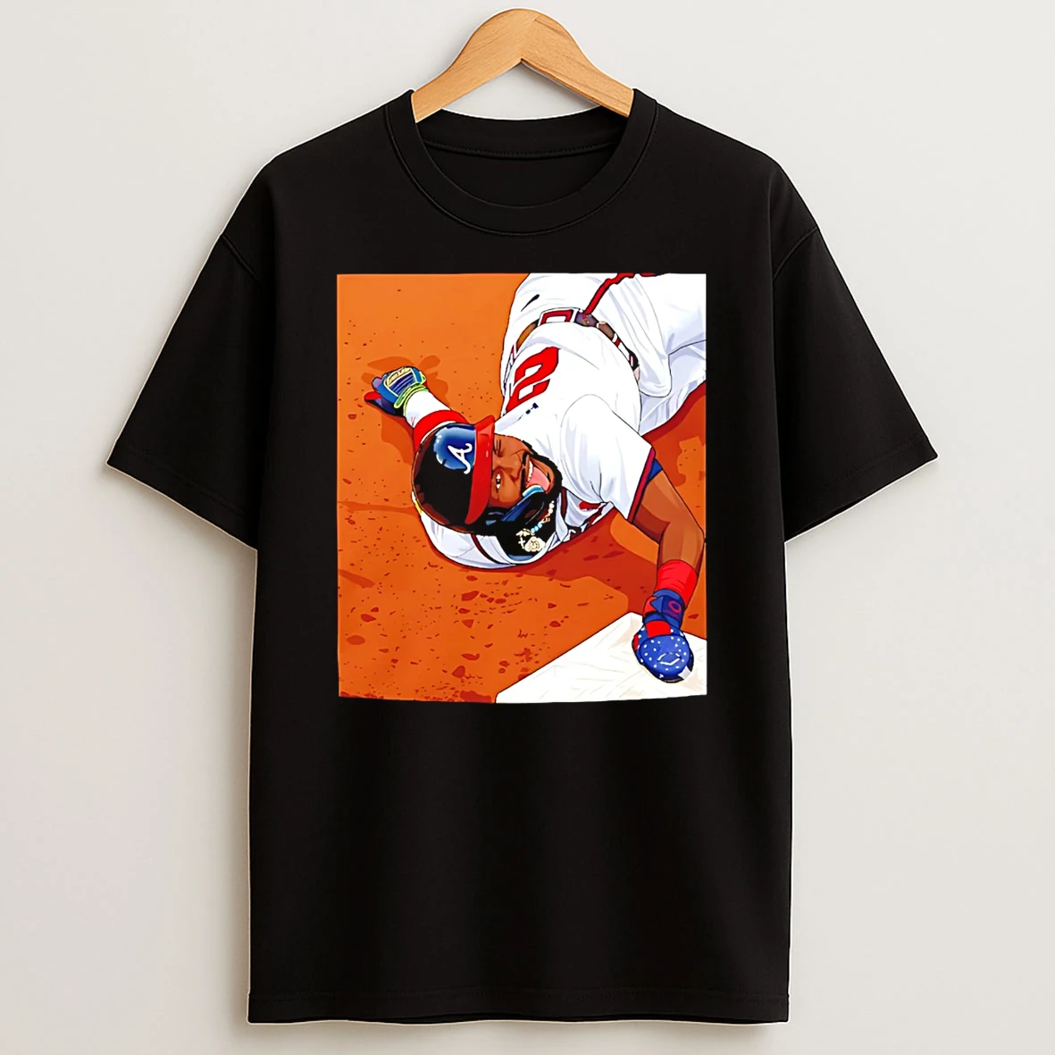 Slide To Victory Atlanta Braves T Shirt