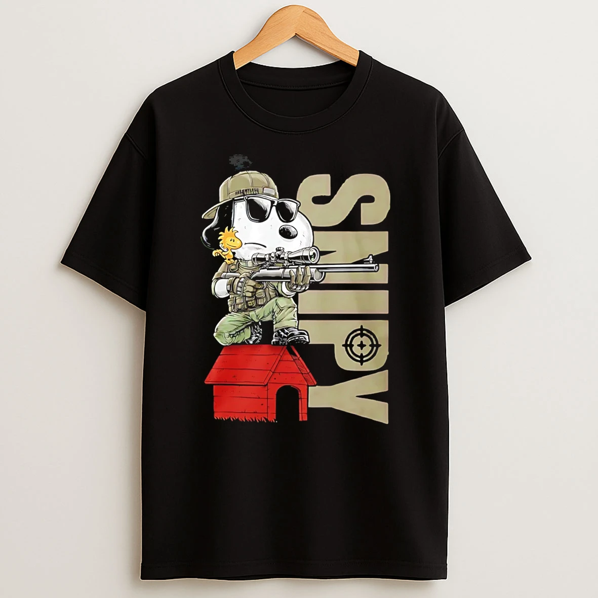Snoopy Sniper 2026 Cartoon T Shirt
