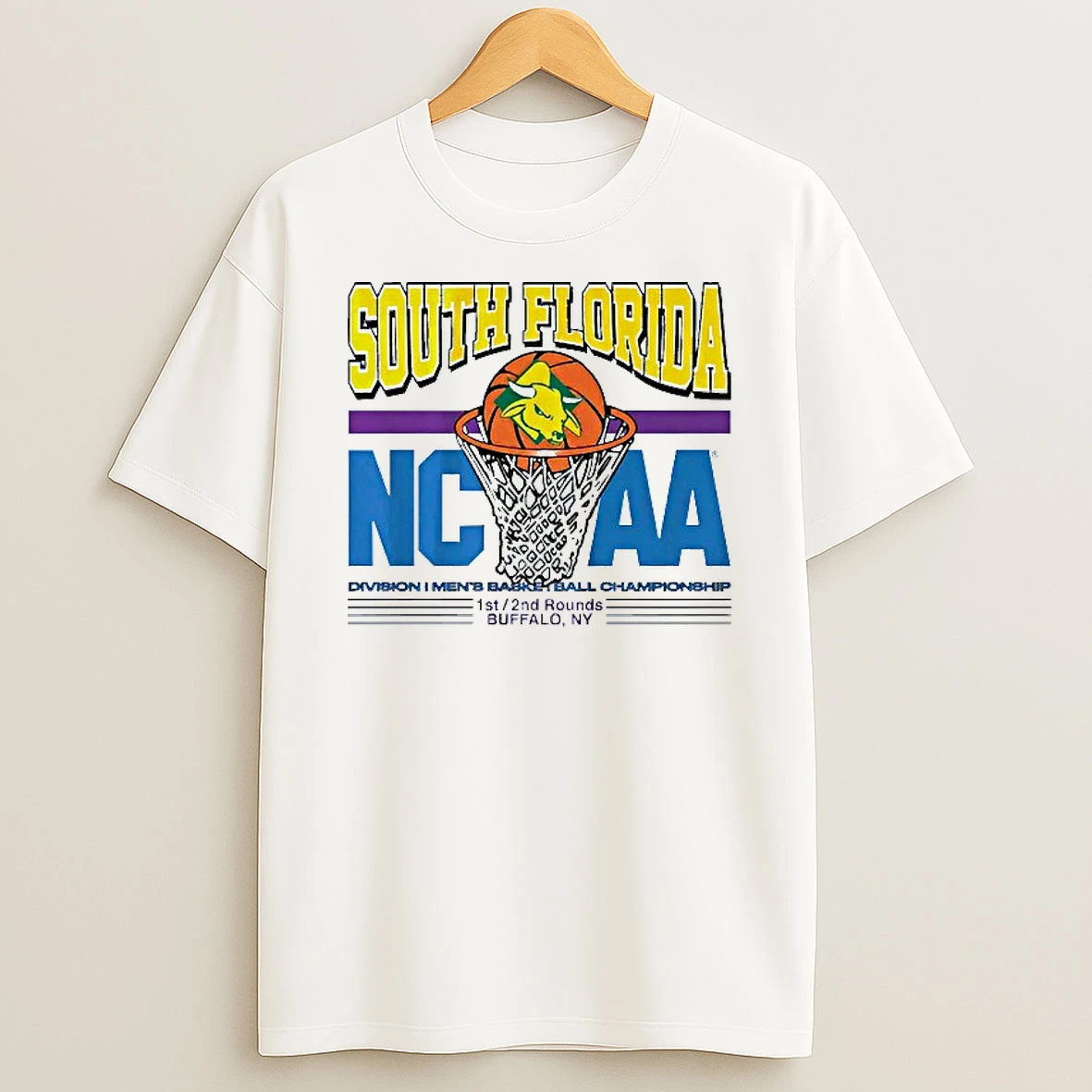 South Florida Bulls Mbb 2026 Ncaa Tournament Retro Vibes T Shirt