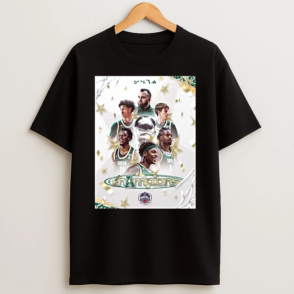 South Florida Bulls Mens Basketball 2026 American Conference Tournament Champions T Shirt