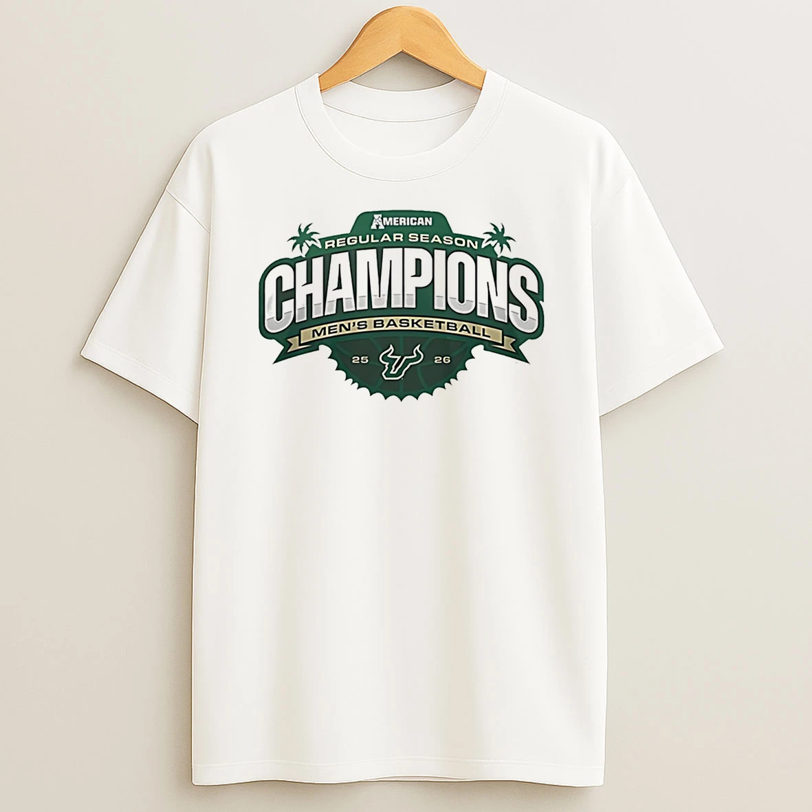 South Florida Bulls Regular Season Champions 2026 Celebration Logo T Shirt