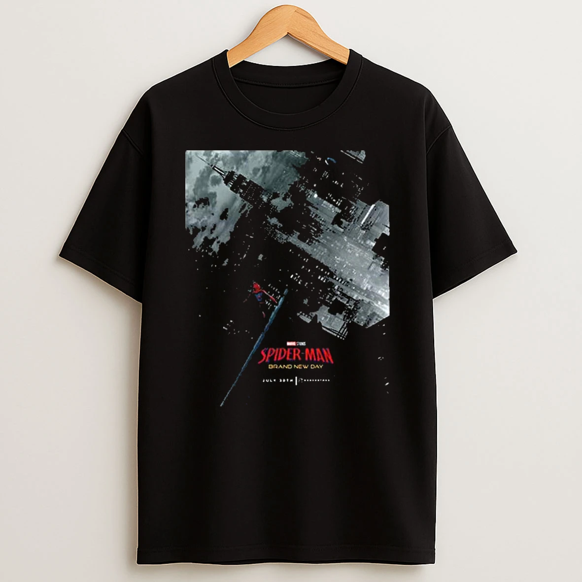 Spider Man Brand New Day For New Trailer July 30 2026 Art By Wagsantos T Shirt