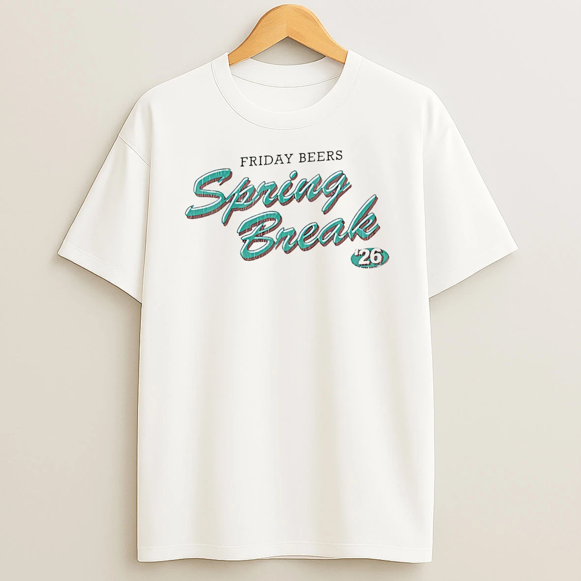 Spring Break 26 Friday Beers T Shirt
