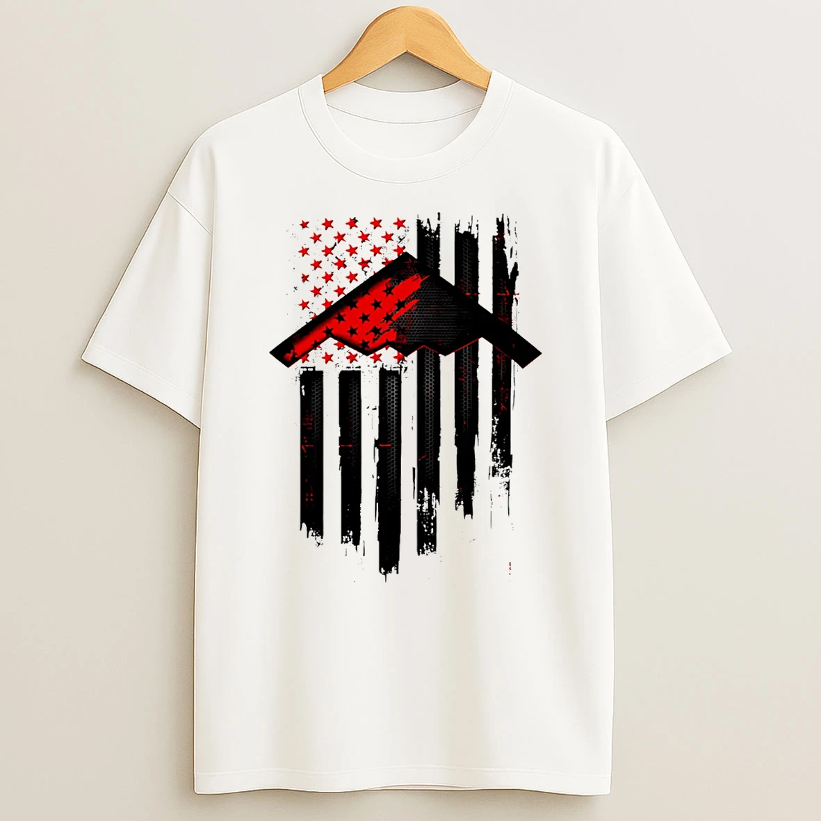 Sprit Carbon Onyx Usa Flag T Shirt