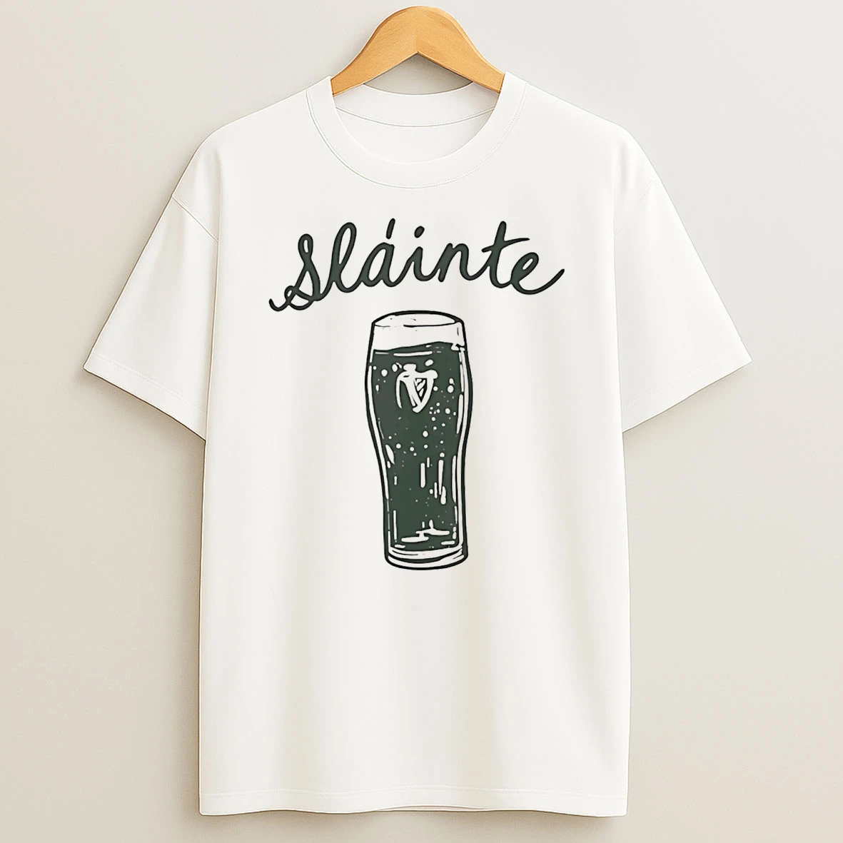 St Patricks Day Slainte T Shirt