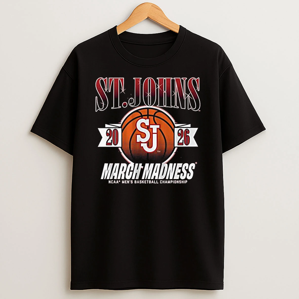 St Johns Red Storm March Madness Ncaa Mens Basketball Championship 2026 T Shirt