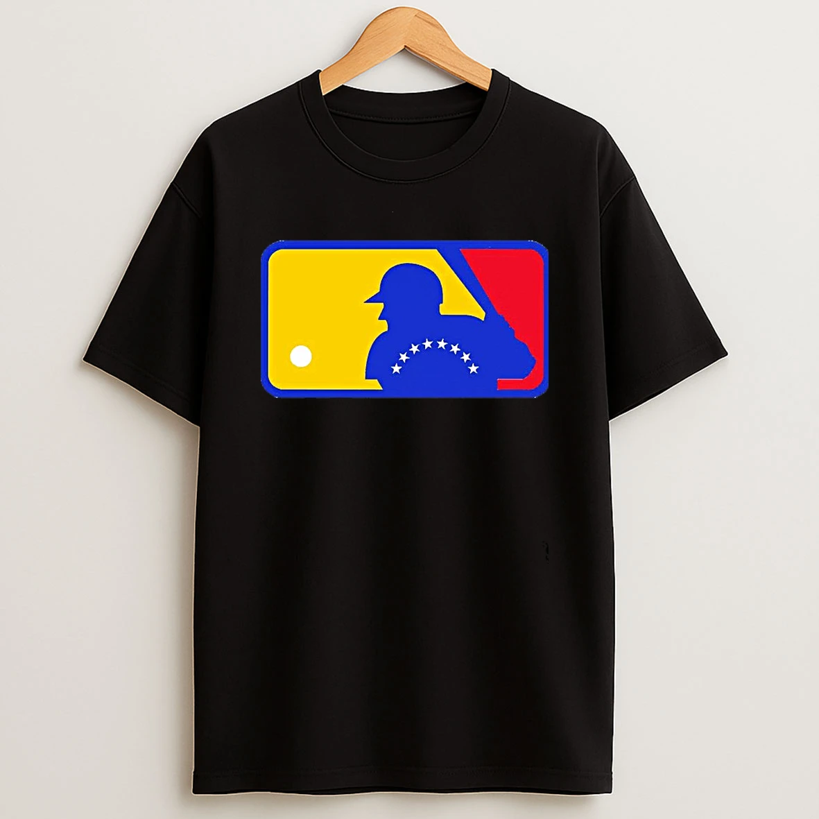 Stars And Bars Mlb Logo T Shirt