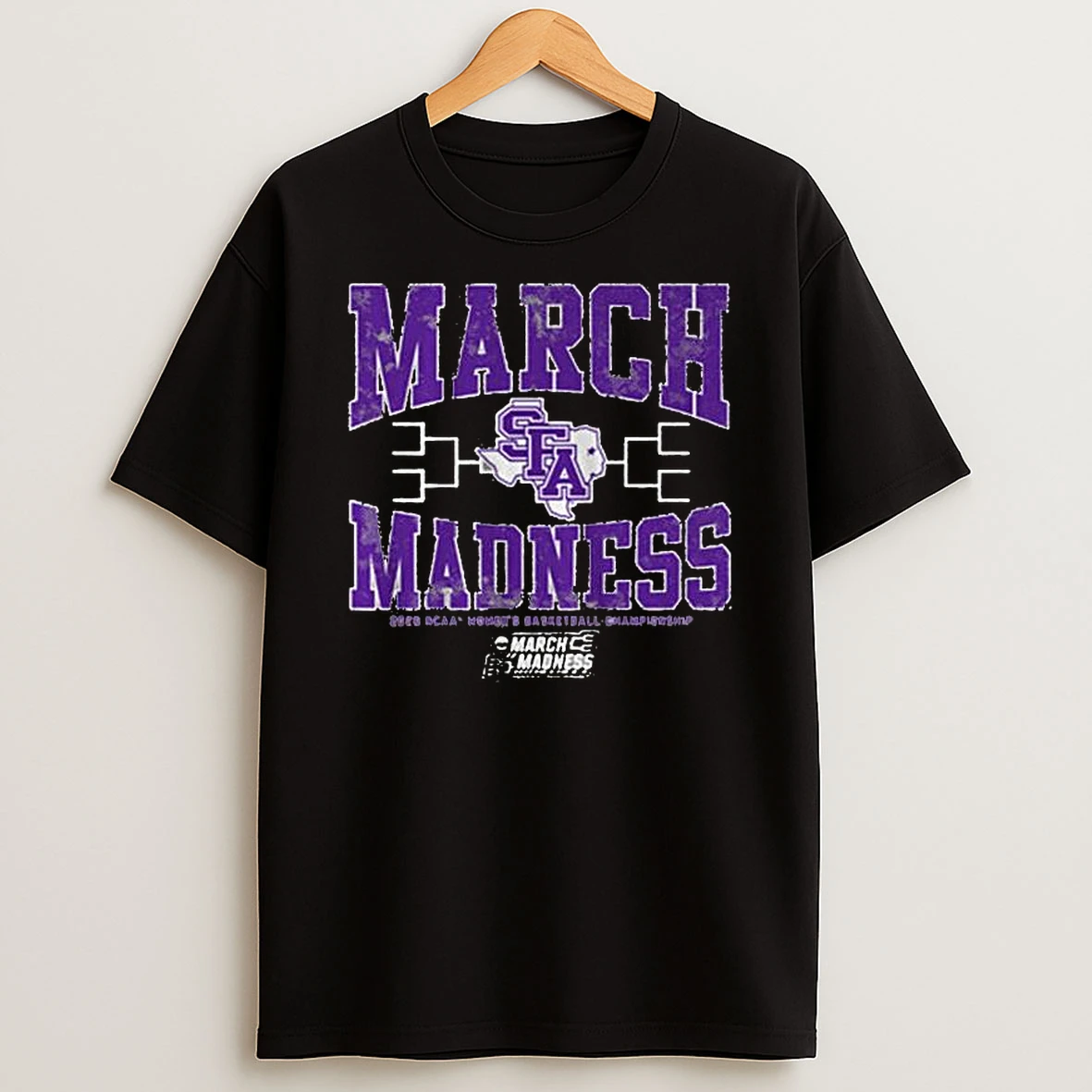 Stephen F Austin Ladyjacks Wbb 2026 March Madness T Shirt
