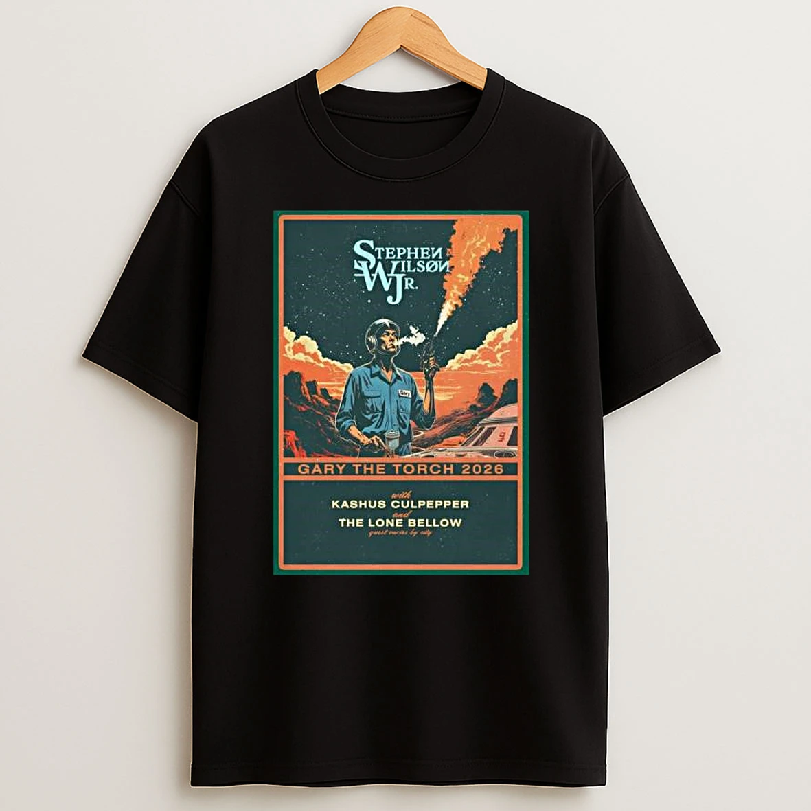 Stephen Wilson Jr 2026 Gary The Torch Tour T Shirt