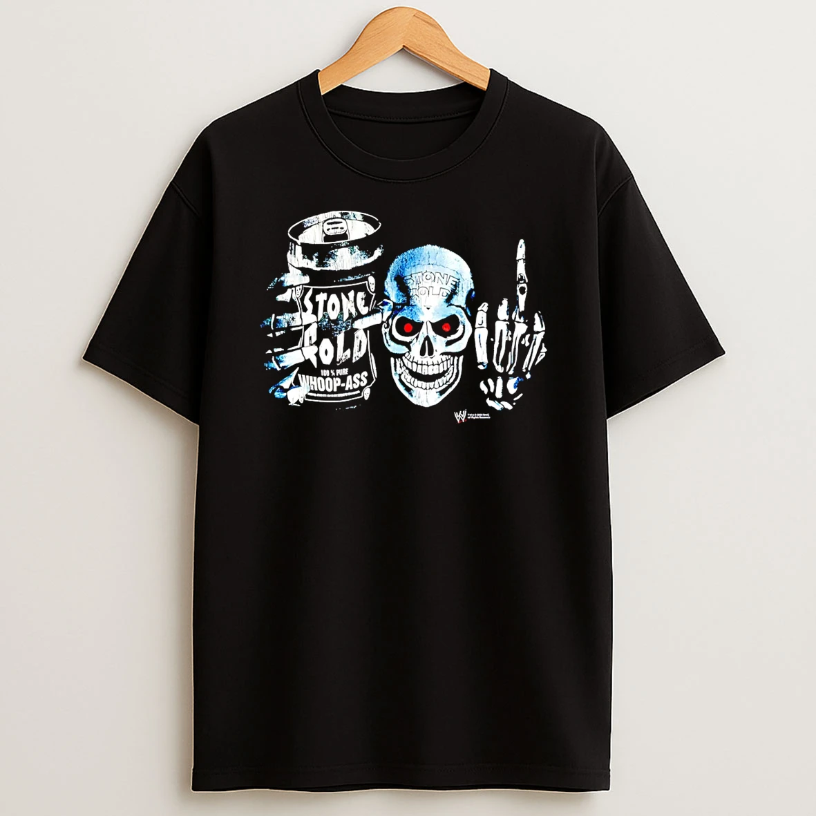 Stone Cold Steve Austin Skull T Shirt
