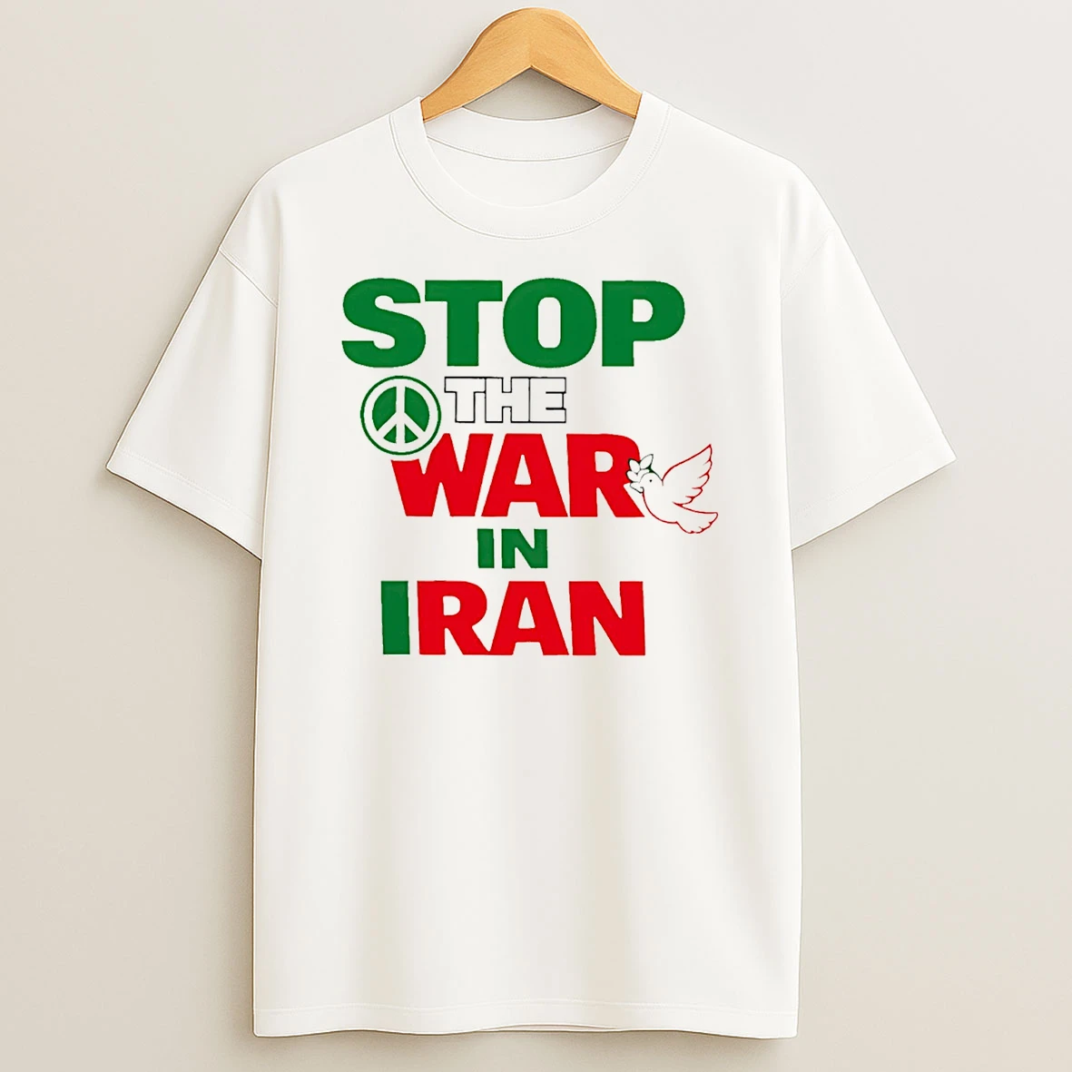 Stop The War In Iran Free Iran T Shirt
