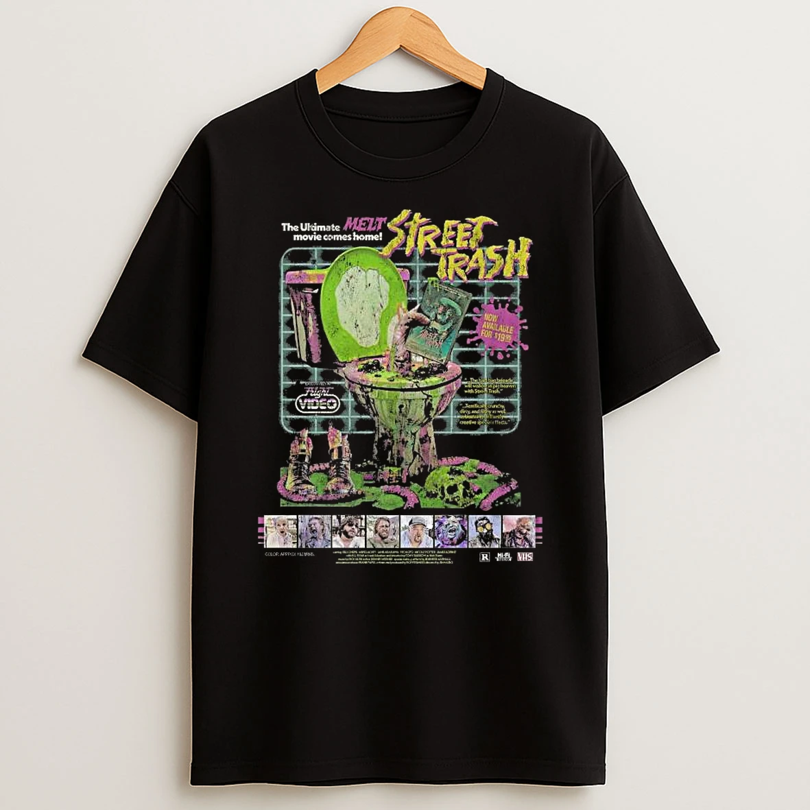 Street Trash On Videocassette T Shirt