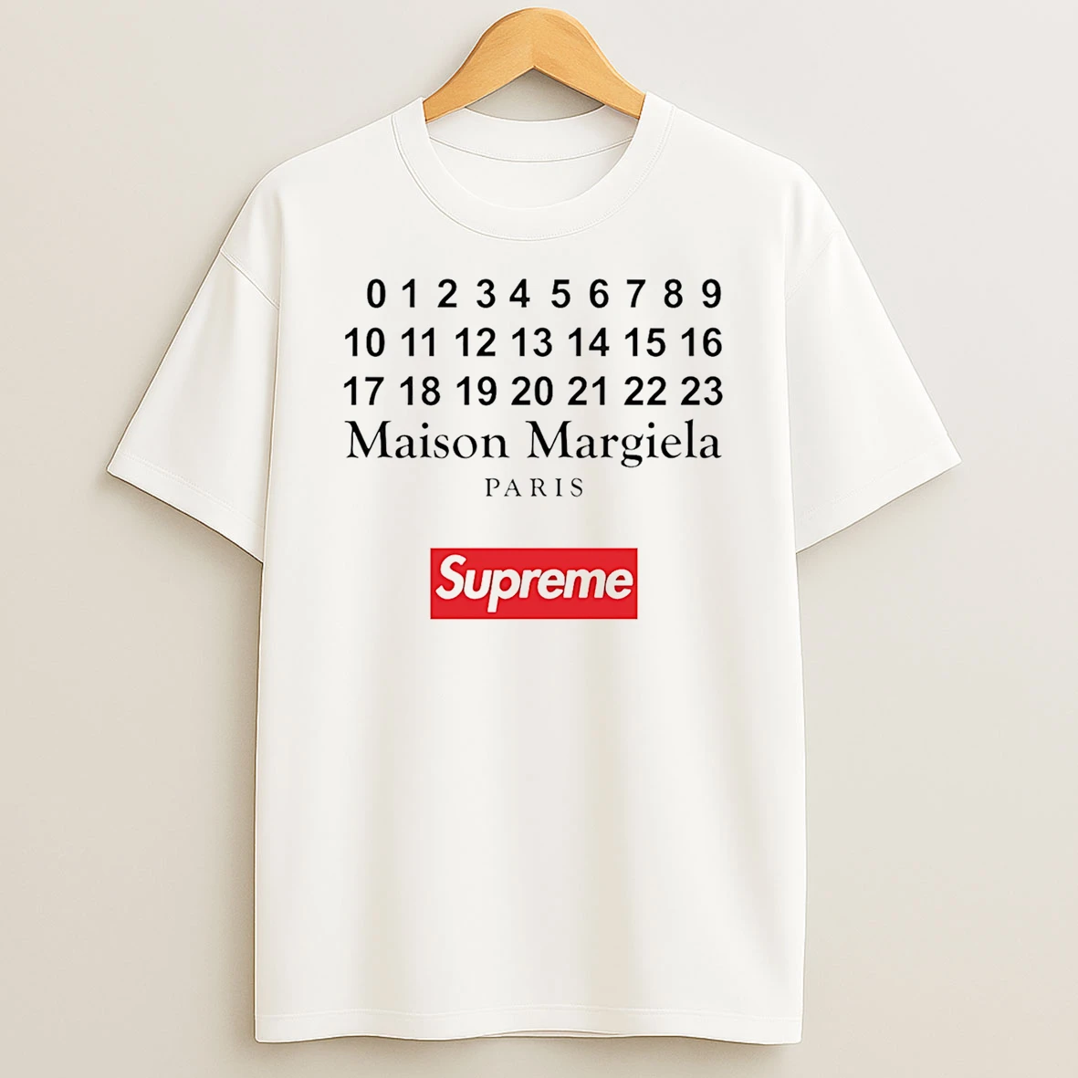 Supreme Maison Margiela Number T Shirt