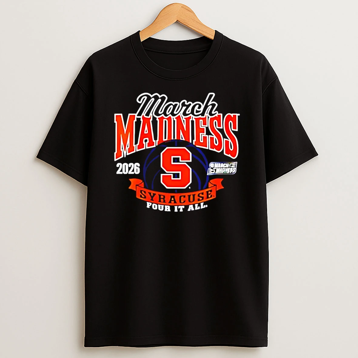 Syracuse Orange March Madness 2026 Ncaa Womens Basketball Four It All T Shirt