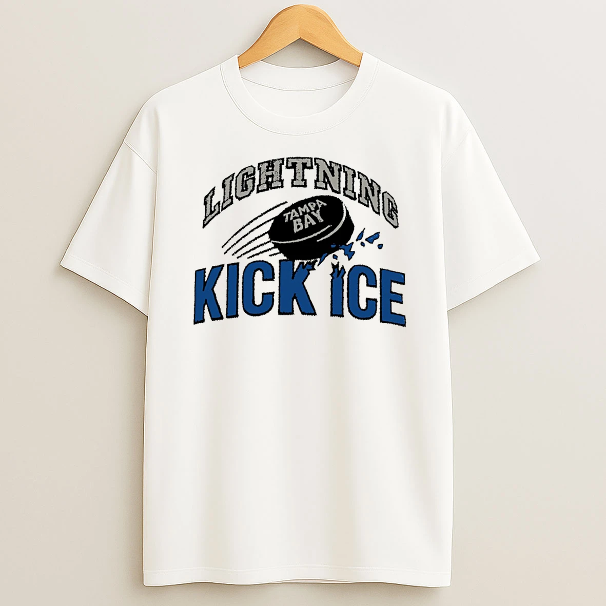 Tampa Bay Lightning Kick Ice 2026 Graphic T Shirt