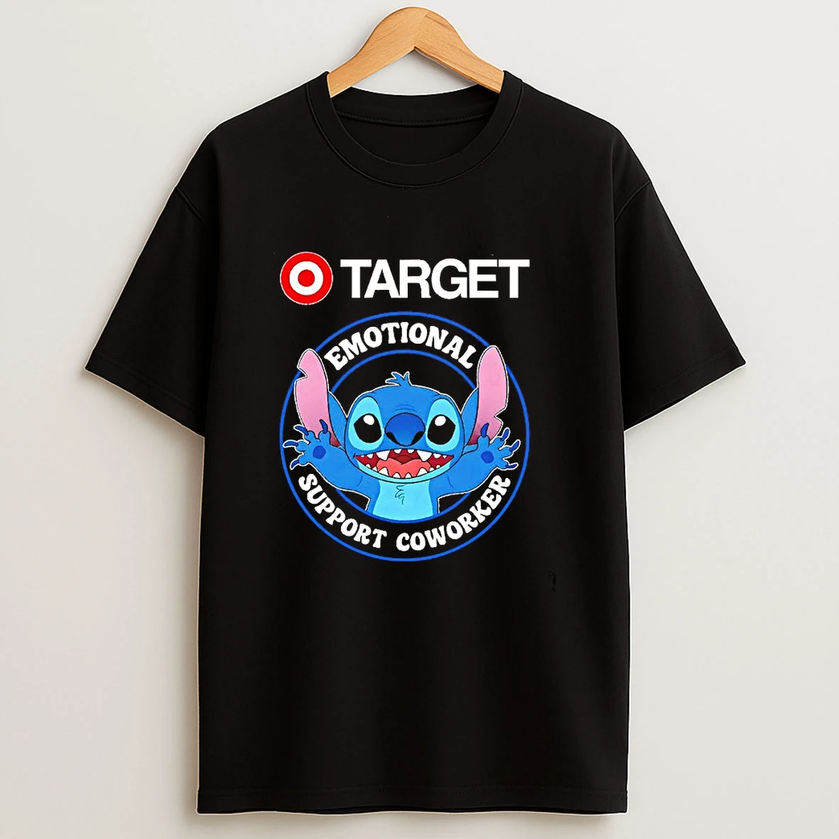 Target Emotional Support Coworker Stitch T Shirt