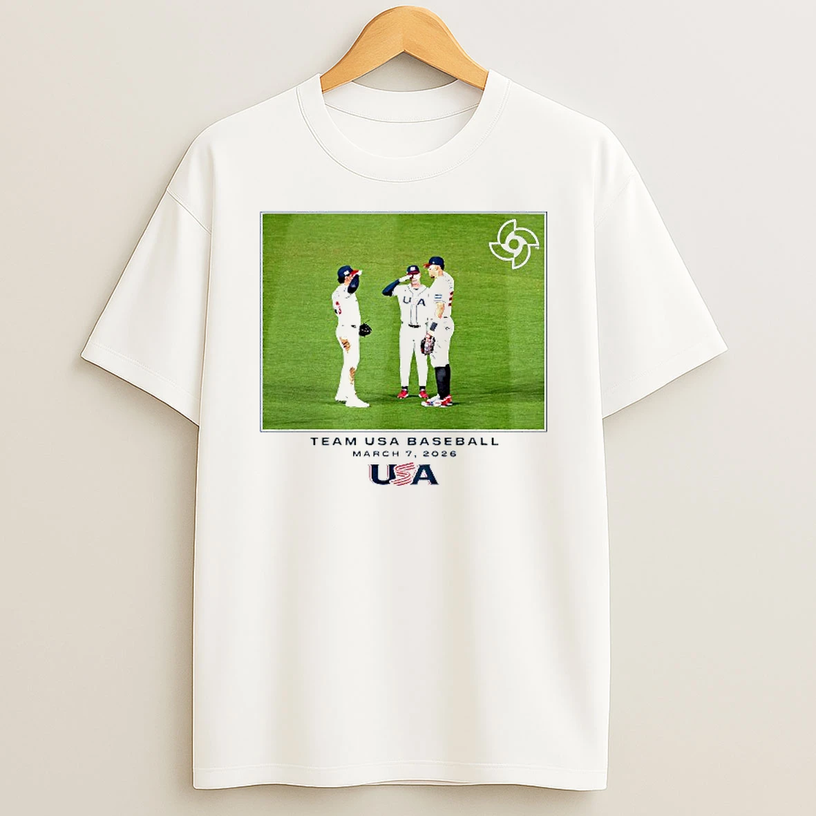Team Usa Baseball 2026 World Baseball Classic Moment 2026 Graphic T Shirt