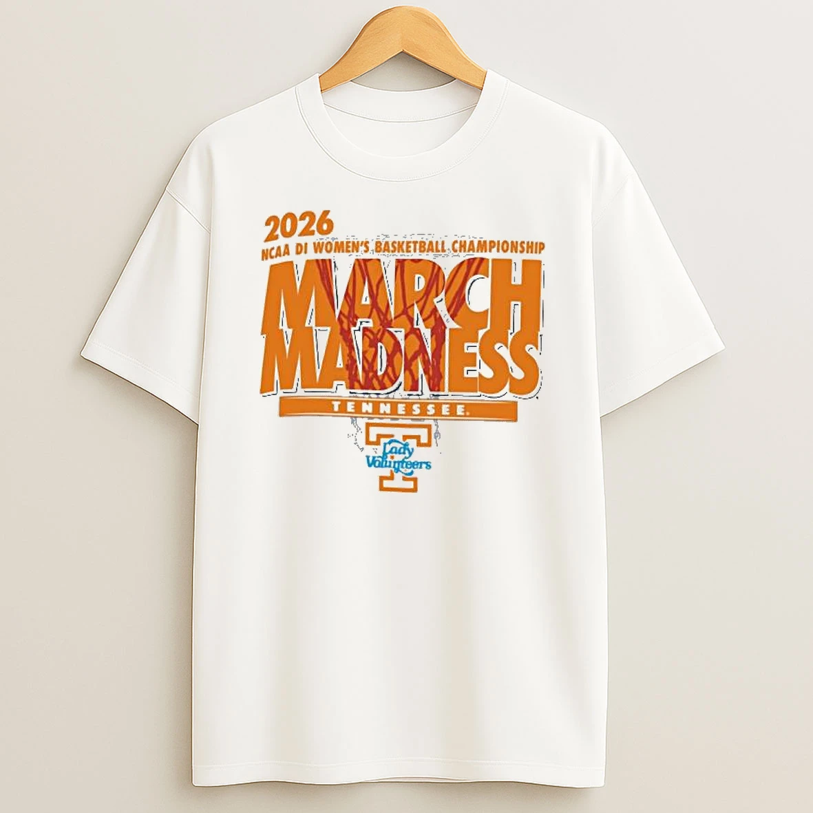 Tennessee Volunteers 2026 Ncaa Di Womens Basketball Championship March Madness T Shirt