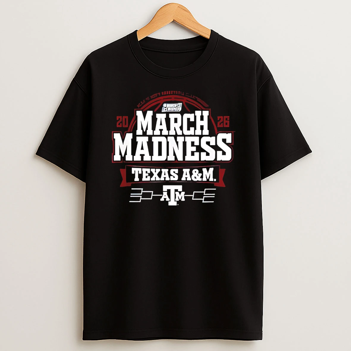 Texas Am Aggies 2026 March Madness Mens Basketball Classic T Shirt