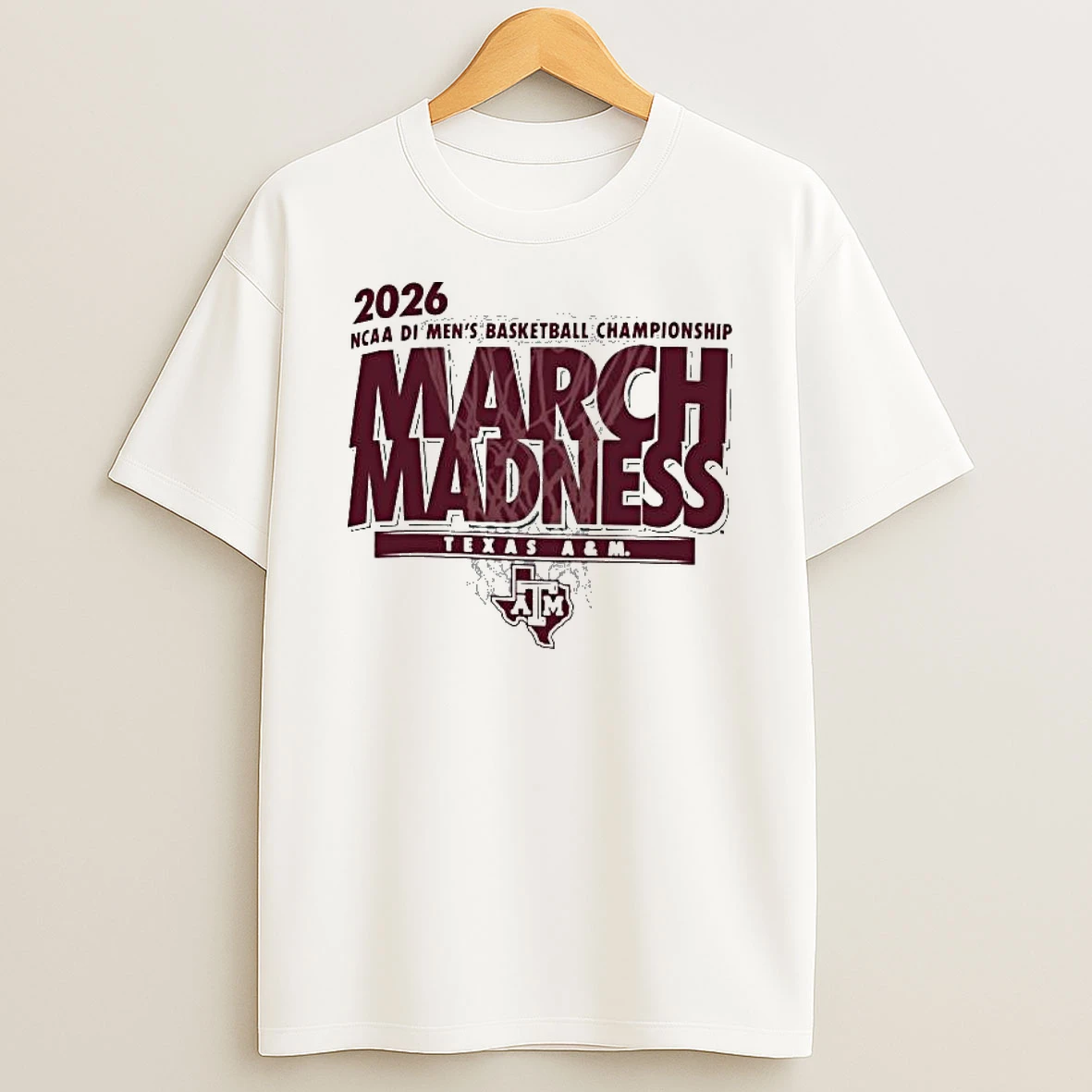 Texas Am Aggies 2026 Ncaa Di Mens Basketball Championship March Madness T Shirt