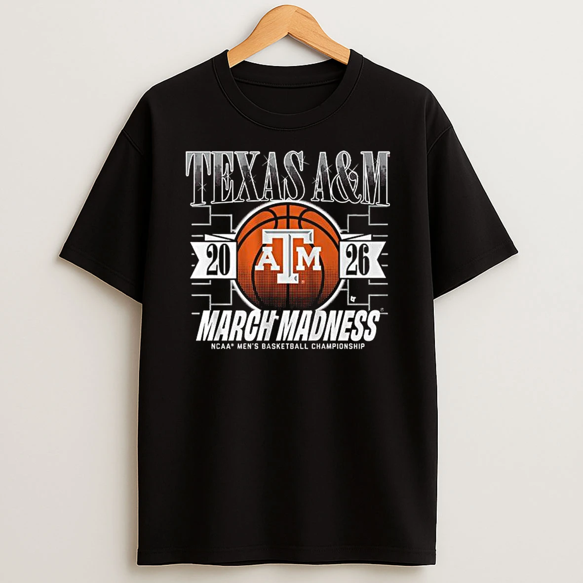 Texas Am Aggies March Madness Ncaa Mens Basketball Championship 2026 T Shirt