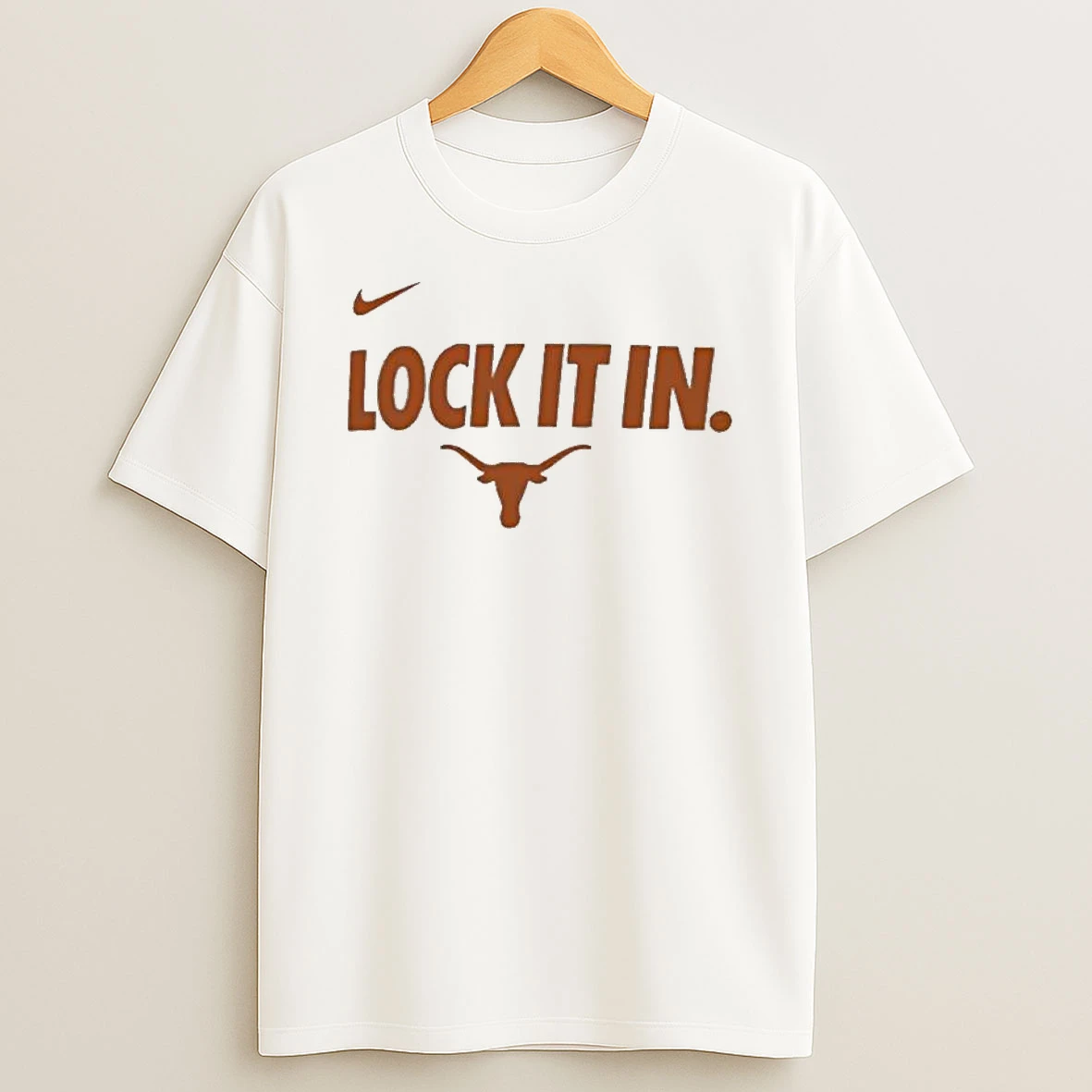 Texas Longhorns Lock It In 2026 On Court Bench Legend Dri Fit T Shirt