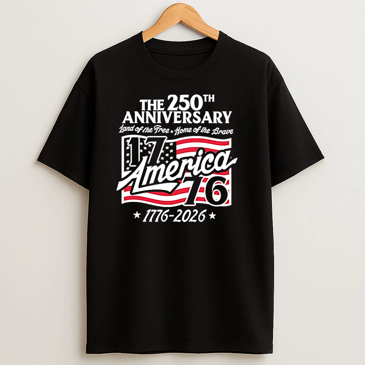 The 250th Anniversary 1776 America T Shirt