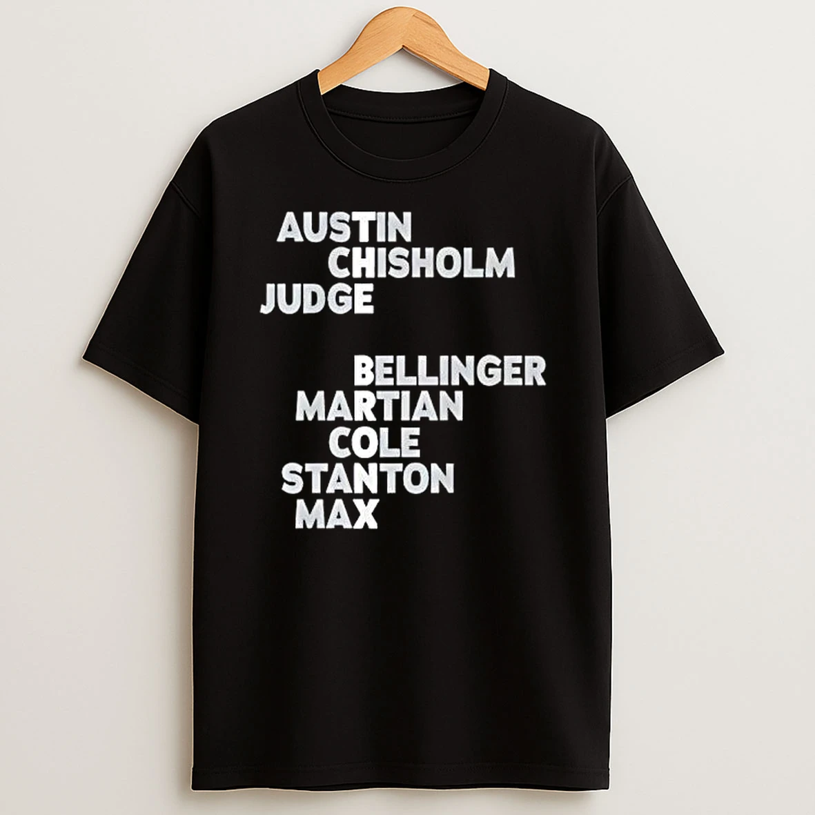 The Bronx New York Yankees Austin Judge Stanton T Shirt