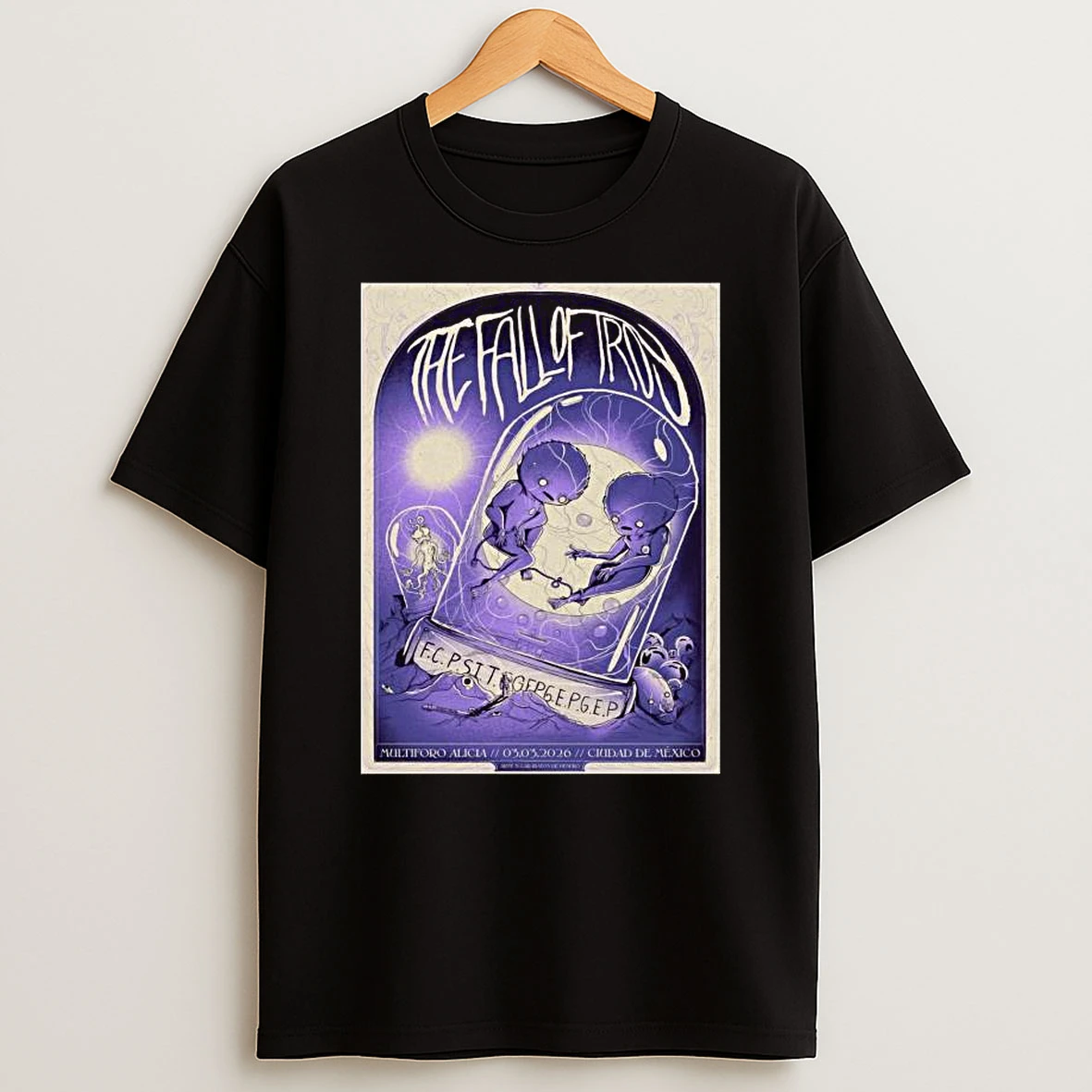The Fall Of Troy At Multiforo Cultural Alicia Mexico City March 3 2026 T Shirt