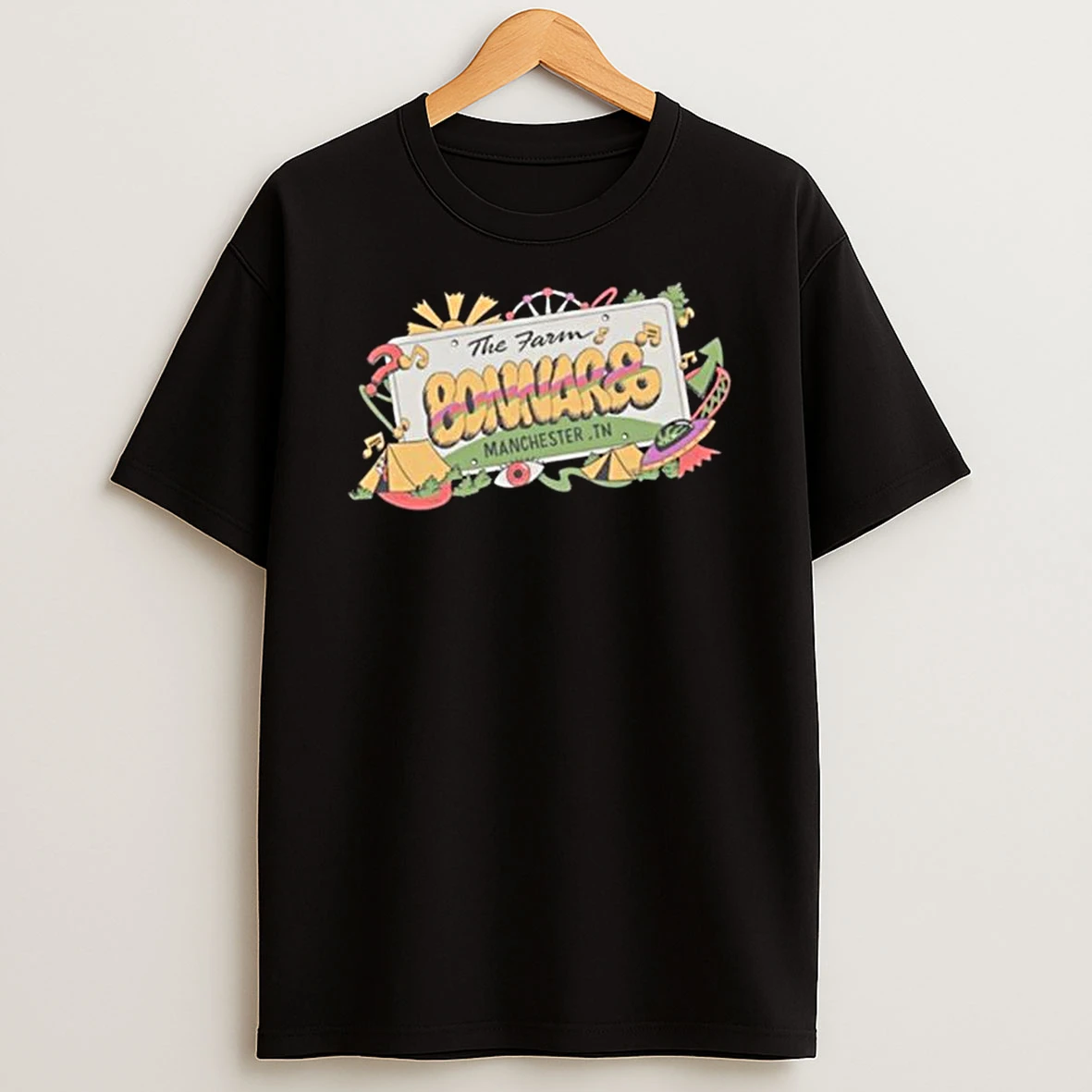 The Farm Bonnaroo Manchester Tn T Shirt
