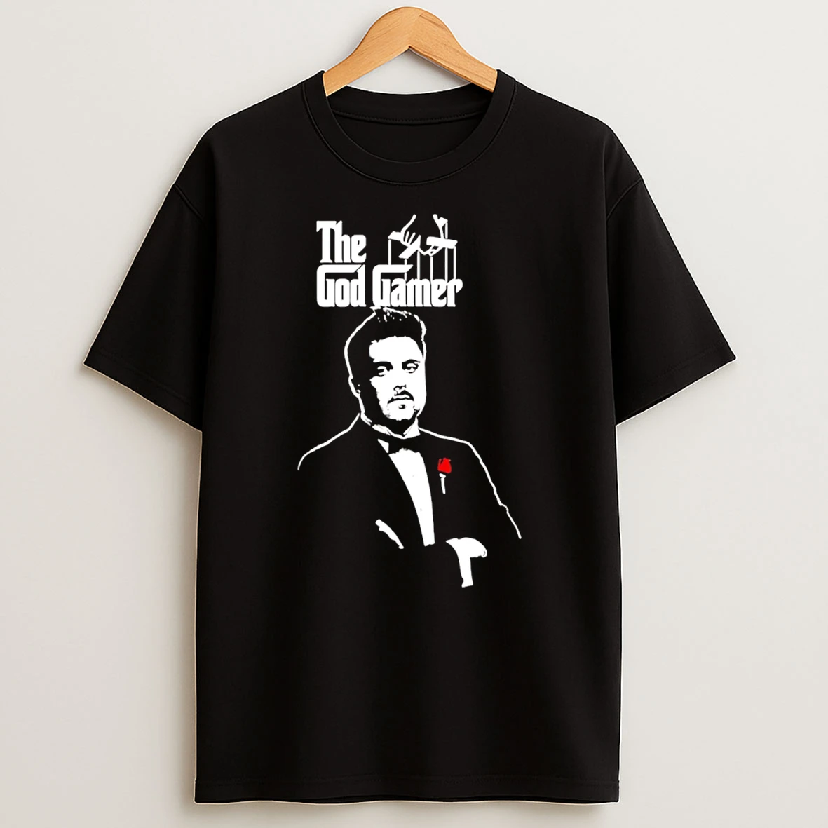 The God Gamer The Godfather Parody T Shirt