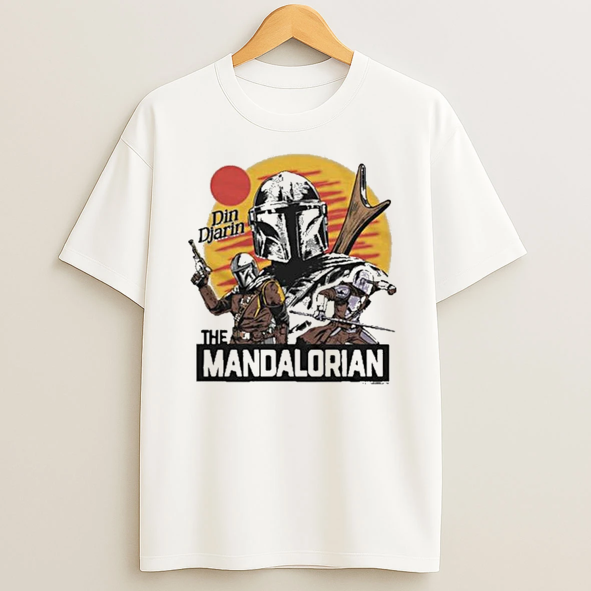 The Mandalorian Din Djarin T Shirt