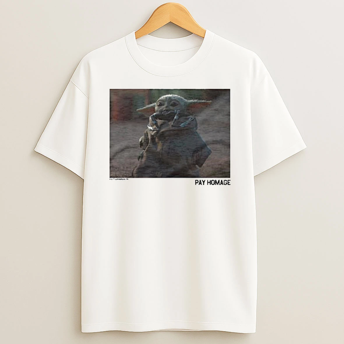 The Mandalorian Grogu Pay Homage T Shirt