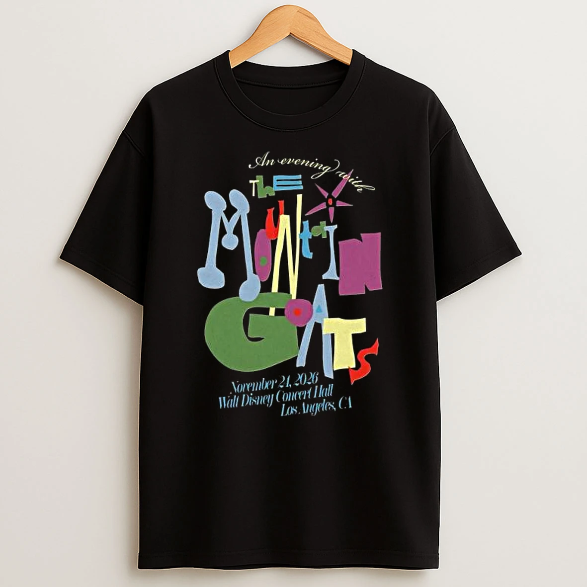The Mountain Goats November 14 2026 Los Angeles Ca T Shirt