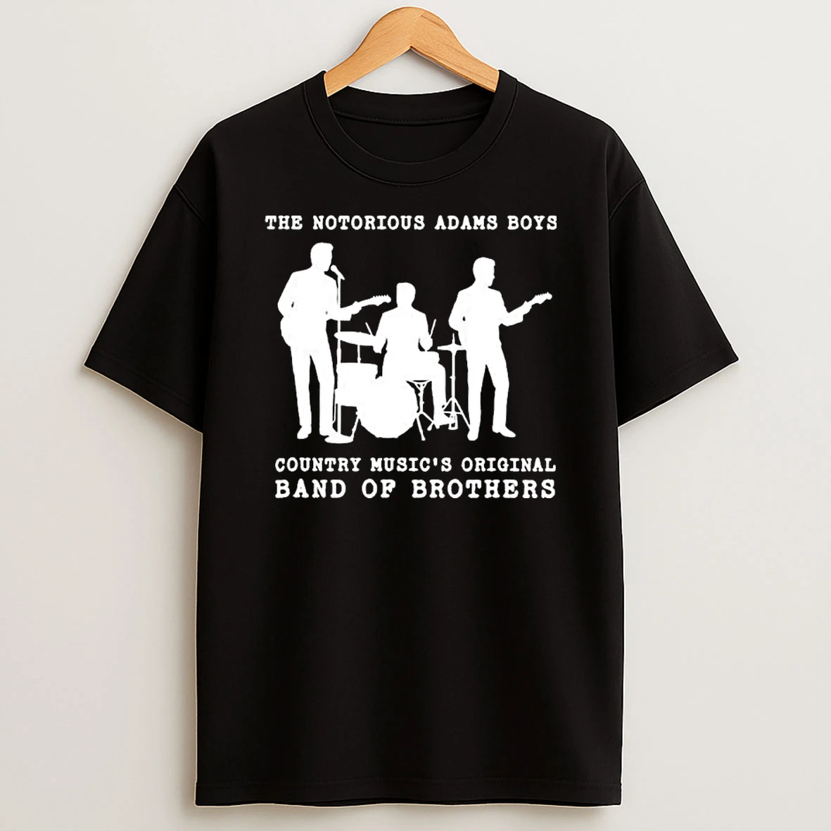 The Notorious Adams Boys Country Music Band Of Brothers T Shirt