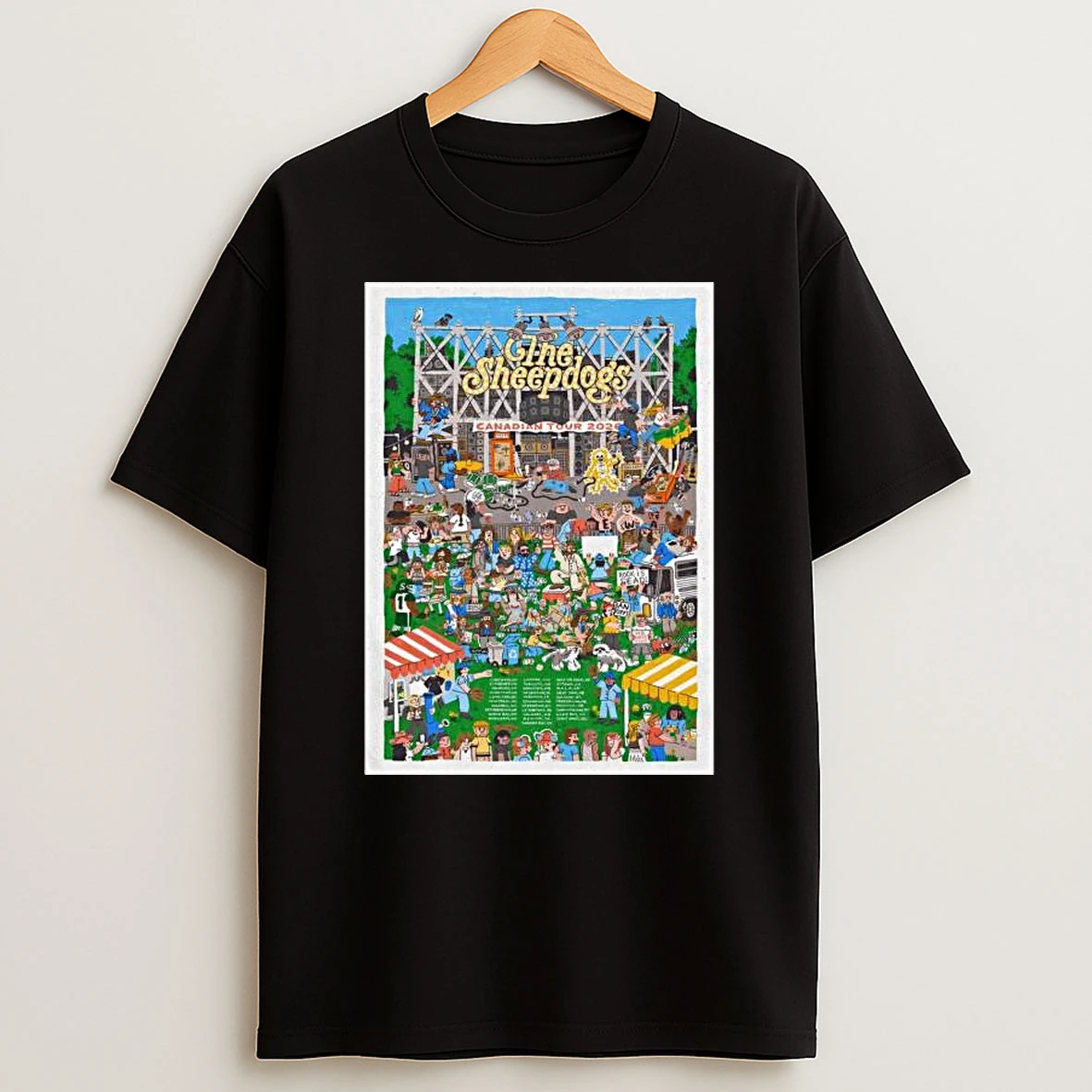 The Sheepdogs Canadian Tour 2026 T Shirt