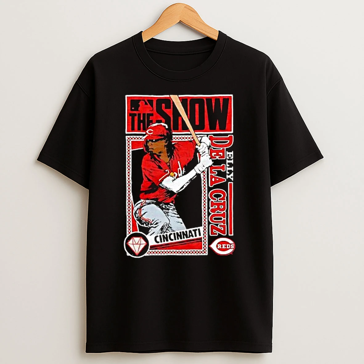 The Show Reds Elly De La Cruz Mlb T Shirt
