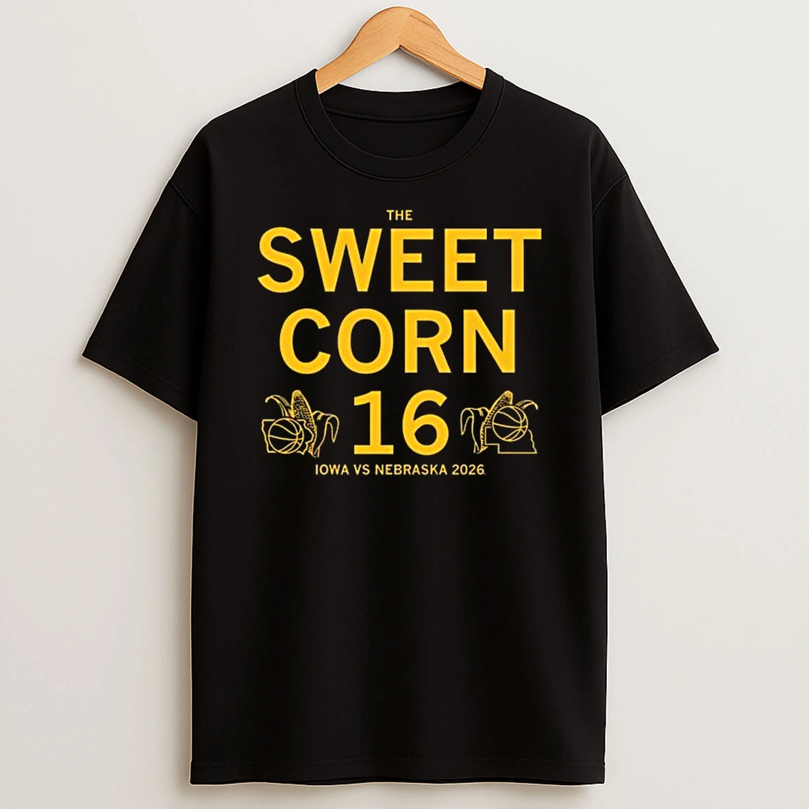 The Sweet Corn 16 Iowa Vs Nebraska 2026 T Shirt