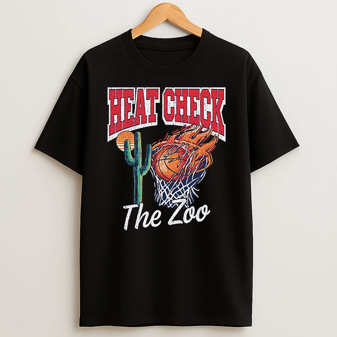 The Zoo Heat Check Basketball T Shirt