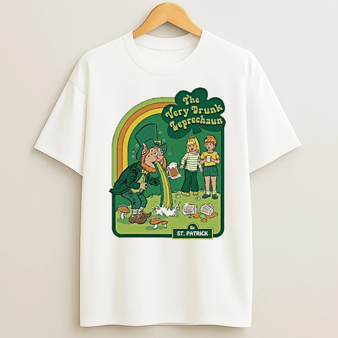 The Very Drunk Leprechaun St Patricks Day T Shirt