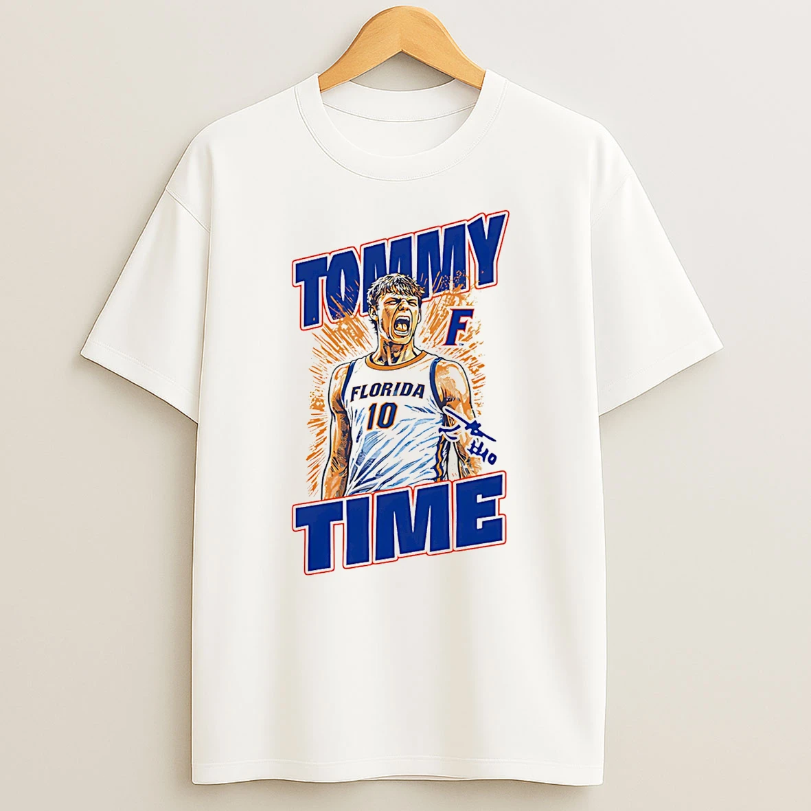 Thomas Haugh Florida Gators Tommy Time Mm26 T Shirt