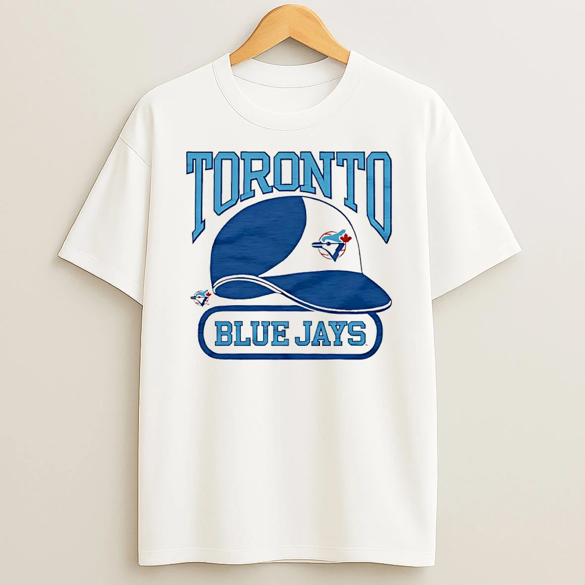 Toronto Blue Jays Baseball Hat Logo T Shirt